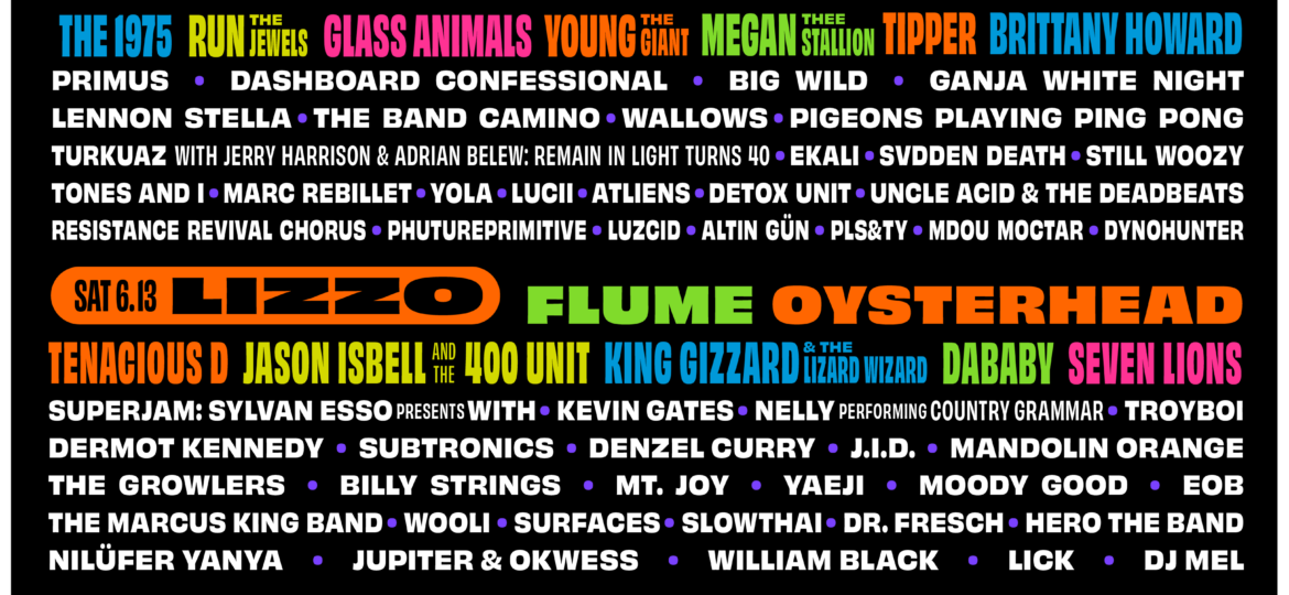 Bonnaroo lineup 2020