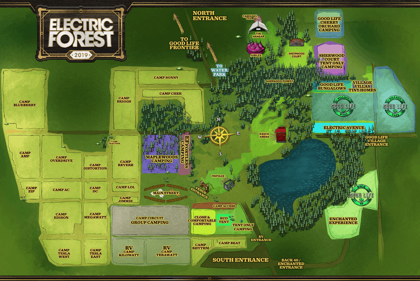 Ticket Options at Electric Forest Rave Hackers