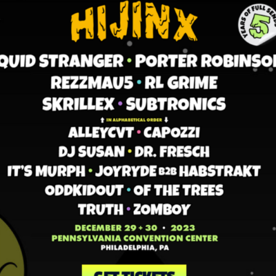 hijinx festival lineup 2023